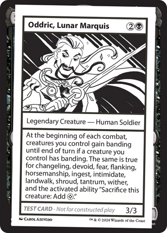 Oddric, Lunar Marquis [Mystery Booster 2 Playtest Cards]