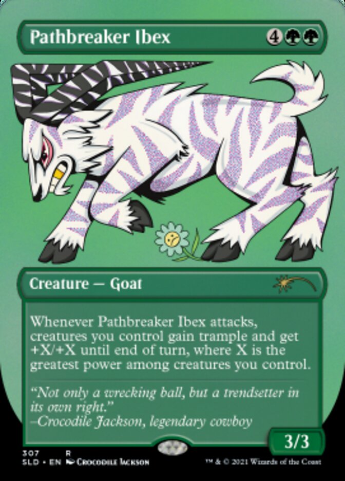 Pathbreaker Ibex (Borderless) [Secret Lair Drop Series]