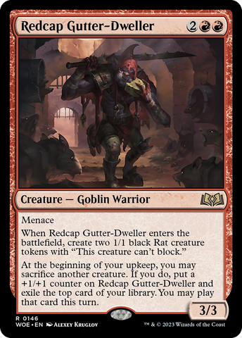 Redcap Gutter-Dweller [Wilds of Eldraine]