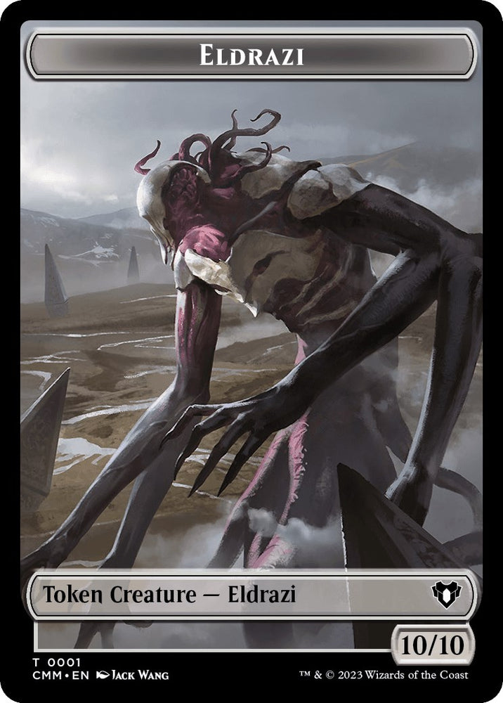 Eldrazi // Dragon Egg Double-Sided Token [Commander Masters Tokens]