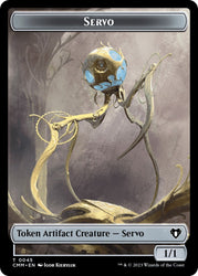 Servo // Kor Soldier Double-Sided Token [Commander Masters Tokens]