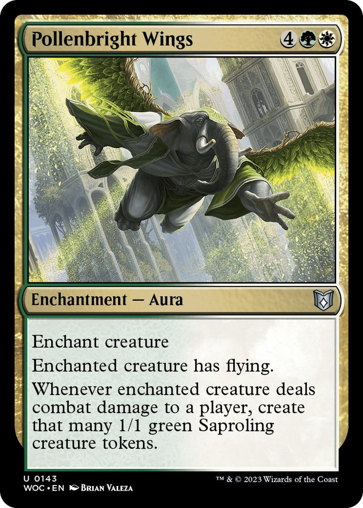 Pollenbright Wings [Wilds of Eldraine Commander]