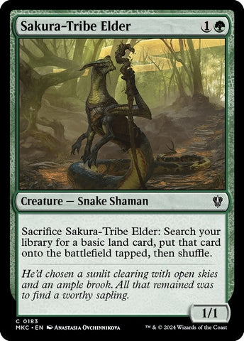 Sakura-Tribe Elder [Murders at Karlov Manor Commander]