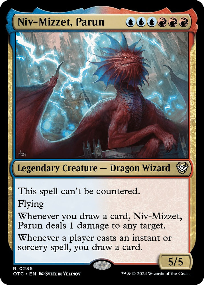 Niv-Mizzet, Parun [Outlaws of Thunder Junction Commander]