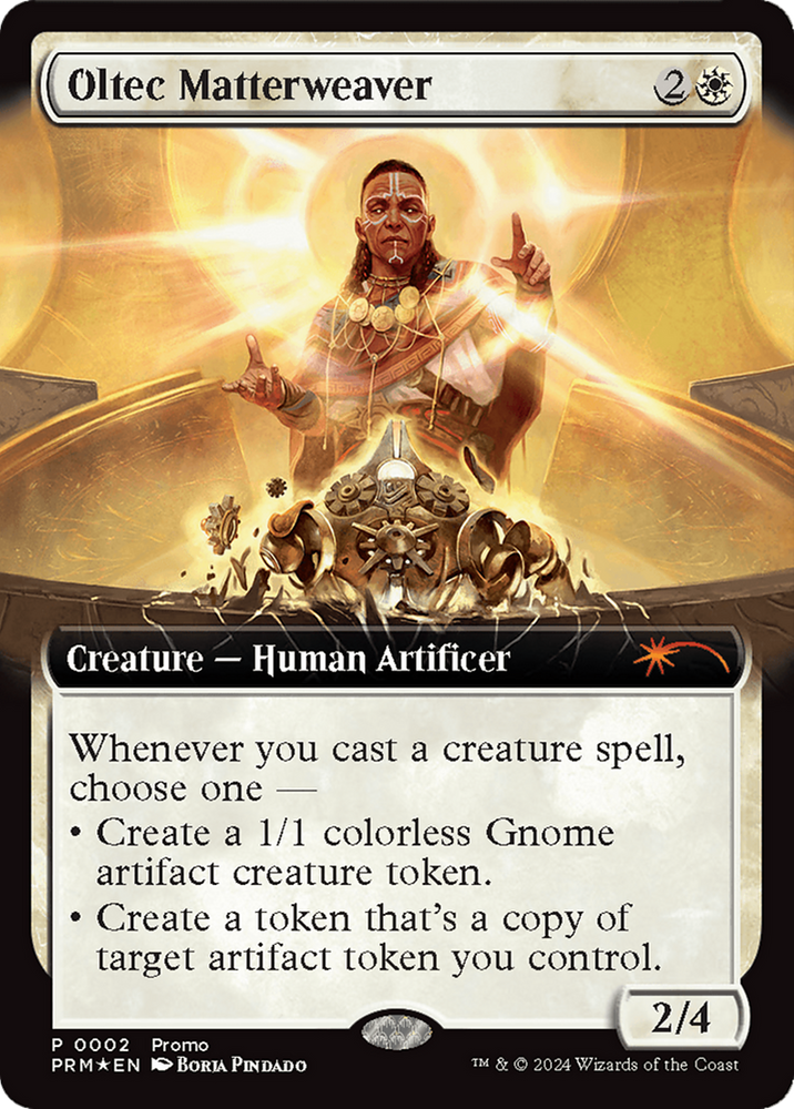 Oltec Matterweaver (Extended Art) [Wizards Play Network 2024]