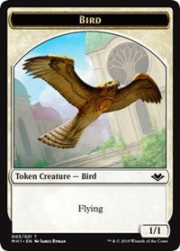 Bird (003) // Bear (011) Double-Sided Token [Modern Horizons Tokens]