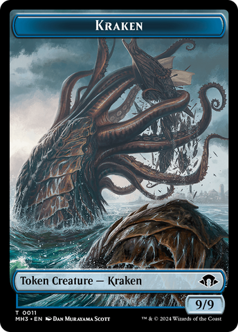 Kraken Token [Modern Horizons 3 Tokens]