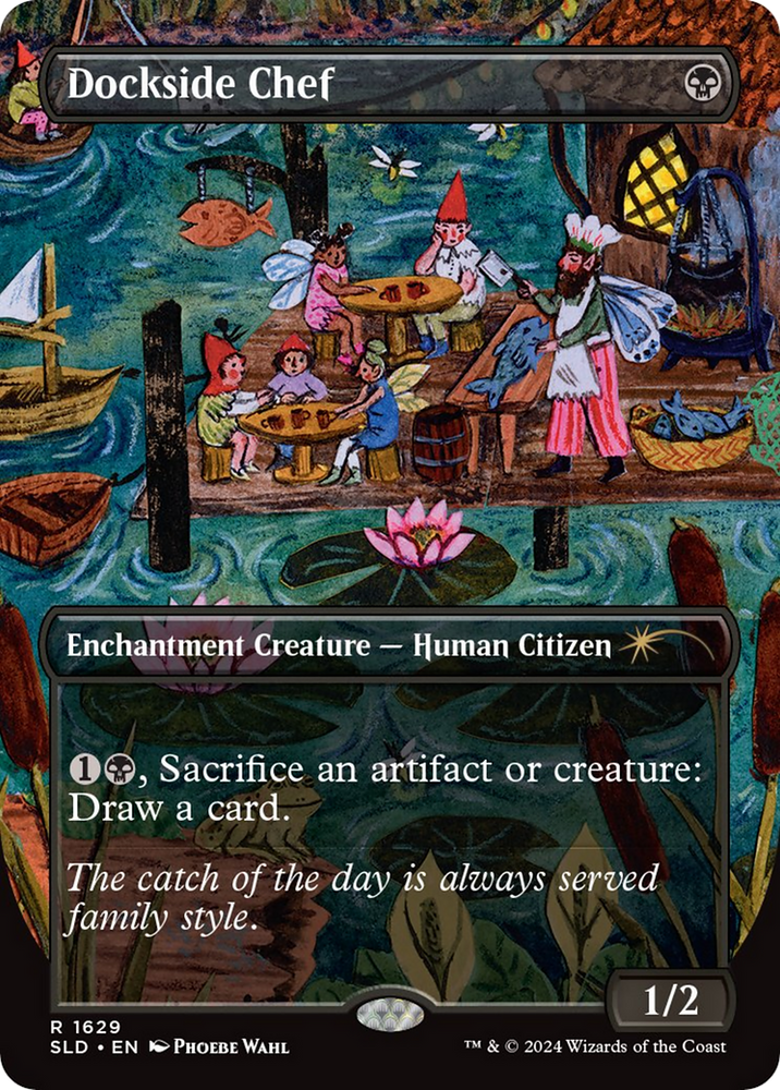 Dockside Chef (Rainbow Foil) [Secret Lair Drop Series]