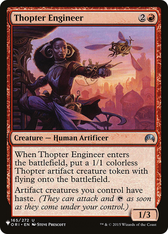 Thopter Engineer [The List]