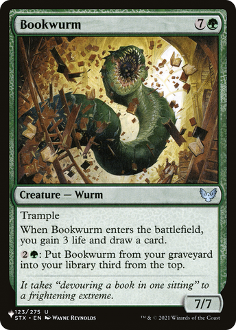 Bookwurm [The List]