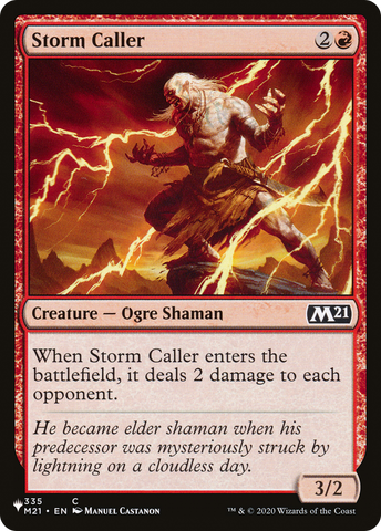 Storm Caller [The List]