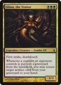 Glissa, the Traitor (Mirrodin Besieged) [Oversize Cards]