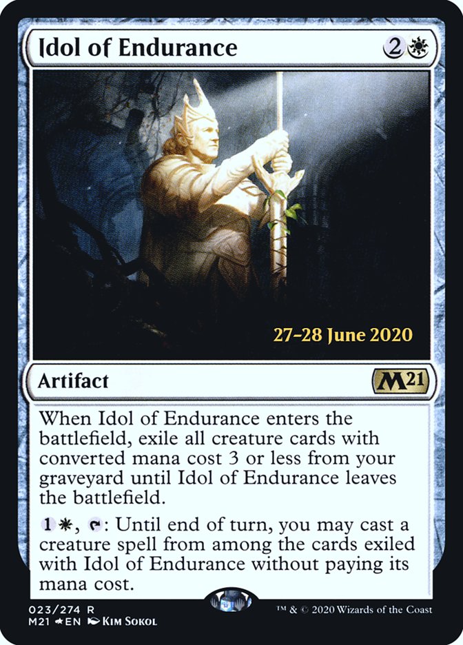 Idol of Endurance  [Core Set 2021 Prerelease Promos]