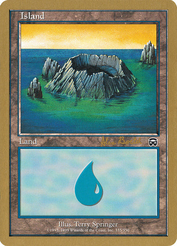 Island (ab335) (Alex Borteh) [World Championship Decks 2001]