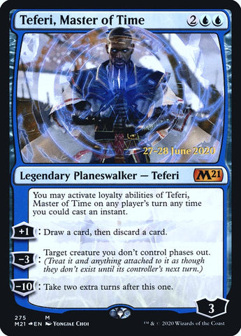 Teferi, Master of Time  [Core Set 2021 Prerelease Promos]