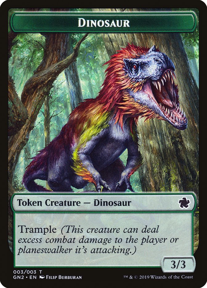 Dinosaur [Game Night 2019 Tokens]