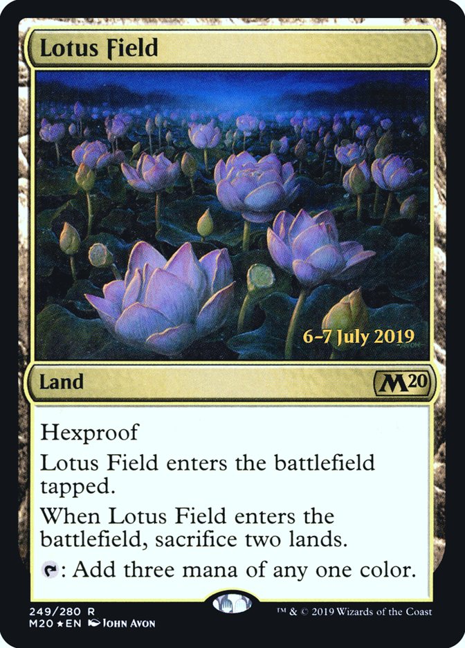 Lotus Field  [Core Set 2020 Prerelease Promos]