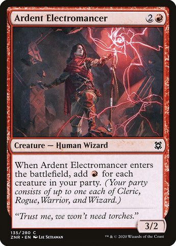 Ardent Electromancer [Zendikar Rising]