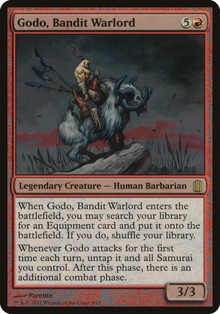 Godo, Bandit Warlord (Commander's Arsenal) [Commander's Arsenal Oversized]