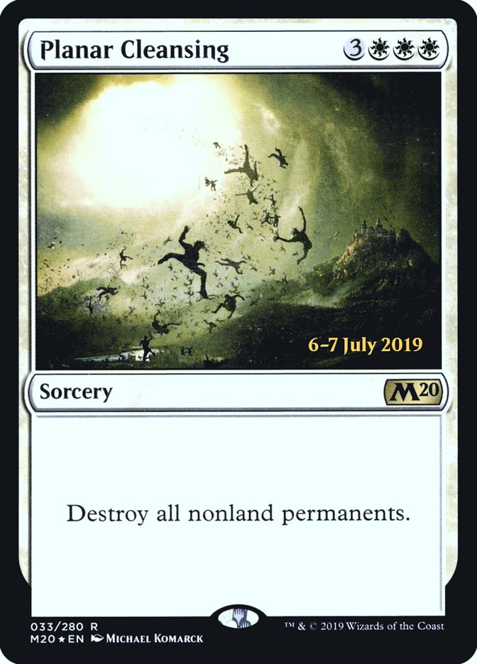 Planar Cleansing  [Core Set 2020 Prerelease Promos]