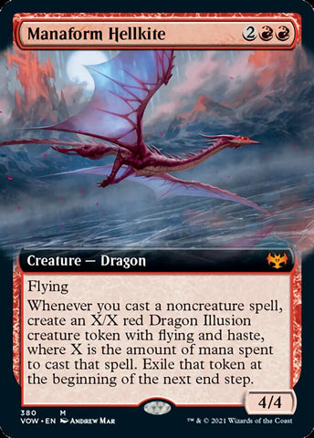 Manaform Hellkite (Extended) [Innistrad: Crimson Vow]