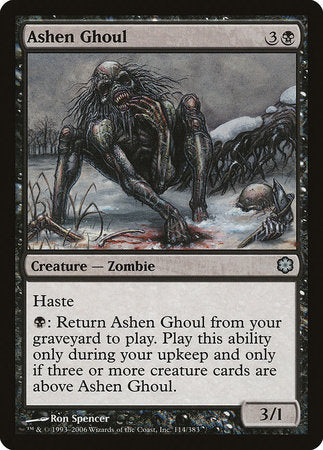 Ashen Ghoul [Coldsnap Theme Decks]