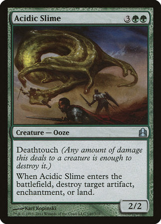 Acidic Slime [Commander 2011]