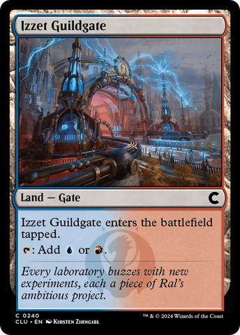 Izzet Guildgate [Ravnica: Clue Edition]