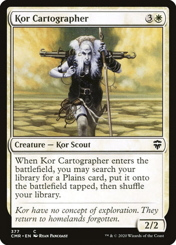 Kor Cartographer (377) [Commander Legends Commander Deck]