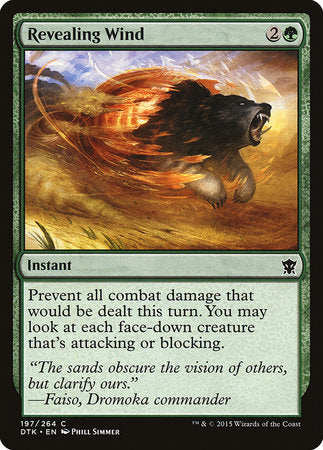 Revealing Wind [Dragons of Tarkir]