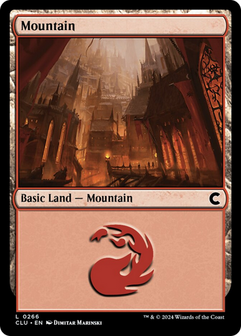 Mountain (0266) [Ravnica: Clue Edition]