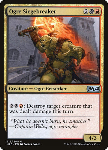 Ogre Siegebreaker [Core Set 2020]