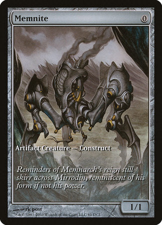 Memnite [Scars of Mirrodin Promos]