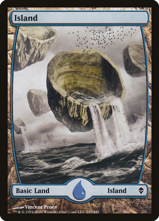 Island (237) - Full Art [Zendikar]