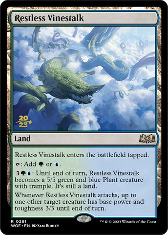 Restless Vinestalk [Wilds of Eldraine Prerelease Promos]