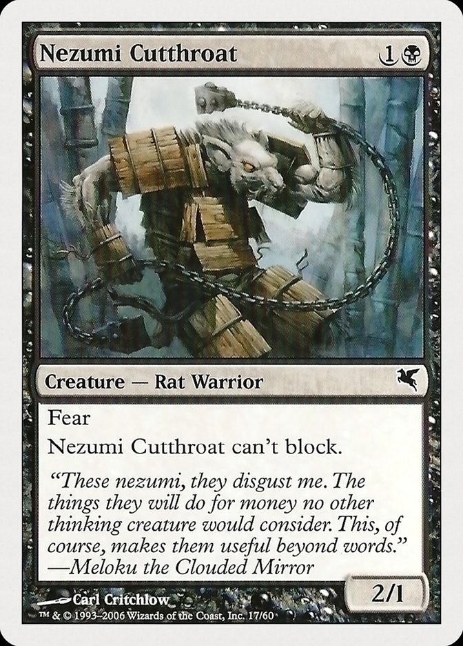 Nezumi Cutthroat [Hachette UK]