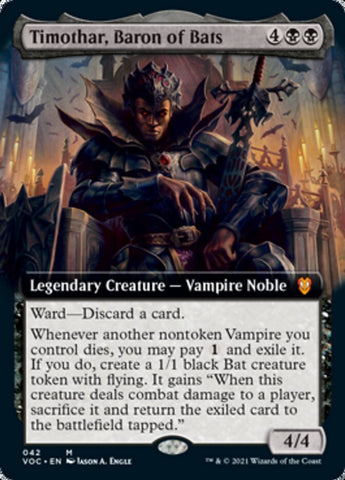 Timothar, Baron of Bats (Extended) [Innistrad: Crimson Vow Commander]