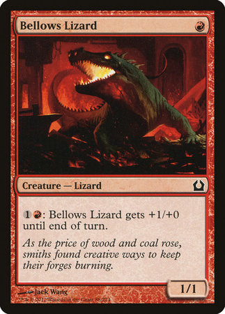 Bellows Lizard [Return to Ravnica]