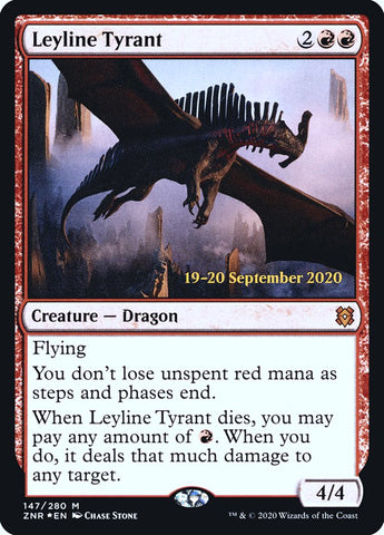 Leyline Tyrant  [Zendikar Rising Prerelease Promos]