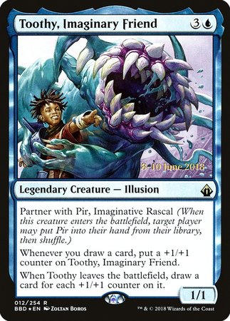 Toothy, Imaginary Friend [Battlebond Promos]