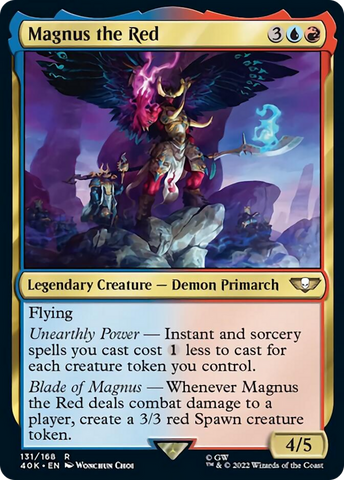 Magnus the Red (Surge Foil) [Universes Beyond: Warhammer 40,000]