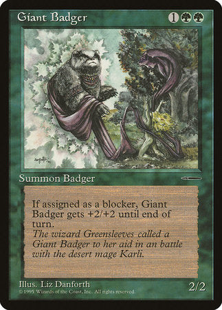 Giant Badger [HarperPrism Book Promos]