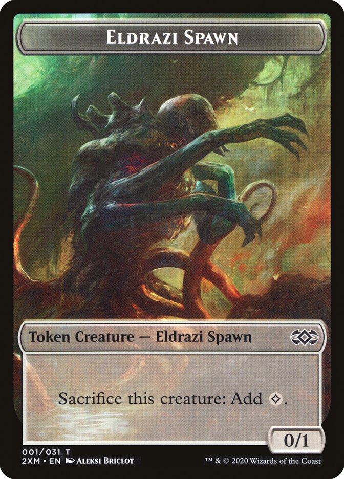 Eldrazi Spawn Token [Double Masters]