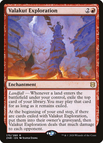 Valakut Exploration (Promo Pack) [Zendikar Rising Promos]