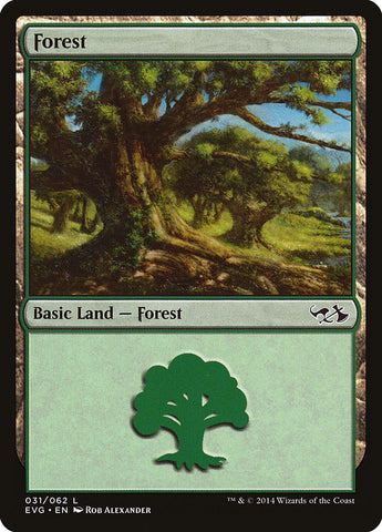 Forest (31) (Elves vs. Goblins) [Duel Decks Anthology]