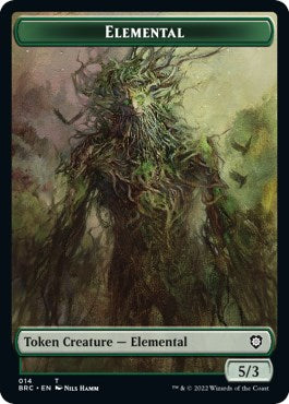 Elemental Token [The Brothers' War Commander Tokens]