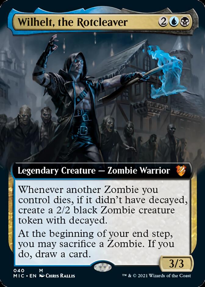 Wilhelt, the Rotcleaver (Extended) [Innistrad: Midnight Hunt Commander]