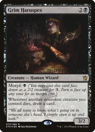 Grim Haruspex [Khans of Tarkir Promos]