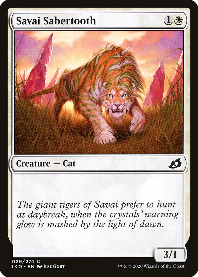 Savai Sabertooth [Ikoria: Lair of Behemoths]