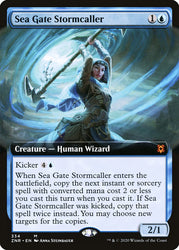 Sea Gate Stormcaller (Extended Art) [Zendikar Rising]